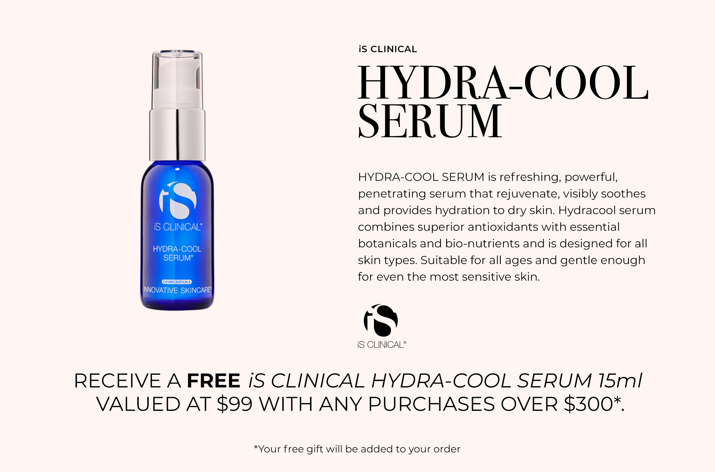 iS Clinical Hydra-Cool Serum 15ml